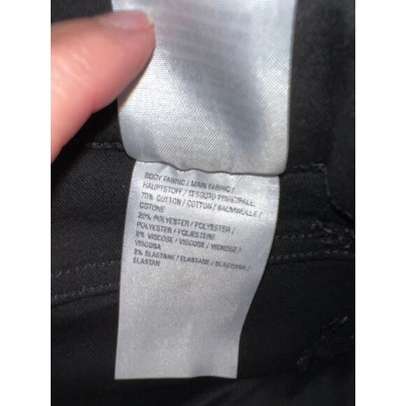 Denim & Co. Jeans Womens 8 Petite Bootcut Black Denim Easy Stretch D & Co 8P 8S - Picture 8 of 9